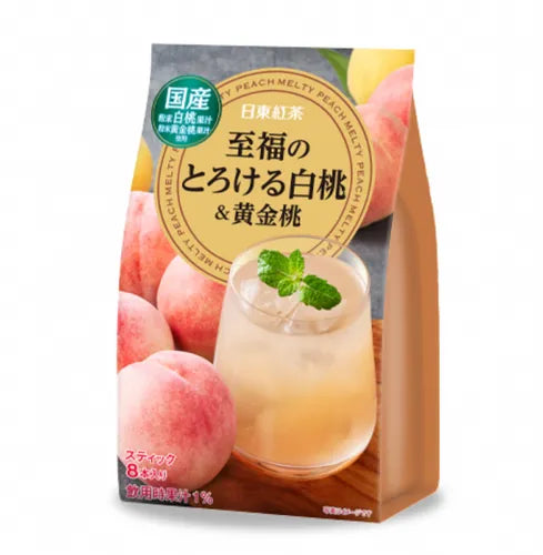 NITTO Instant Peach Juice 日本红茶白桃黄金桃汁– Panda Foods