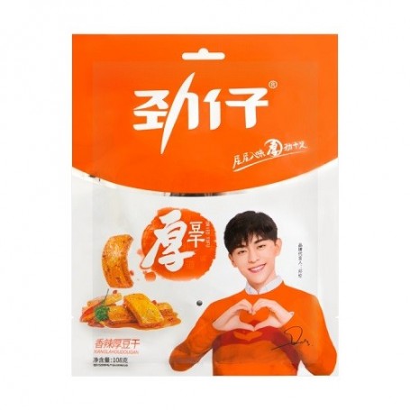 劲仔厚豆干香辣dried tofu 108g – Panda Foods