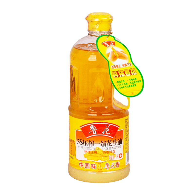 鲁花一级花生油 peanut oil