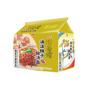 统一油泼辣子酸汤面 TY oil splashed spicy sour soup flavor instant noodles