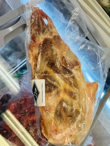 Frozen lamb shoulder with bone per LB