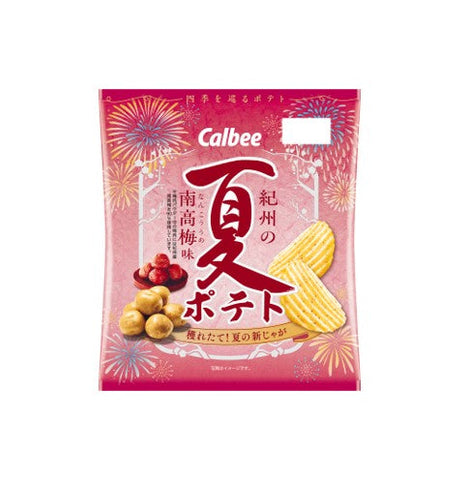 Calbee Summer Potato Chips Kishu Nankou Plum