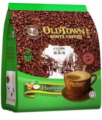 OLDTOWN White Coffee White Coffee Hazelnut