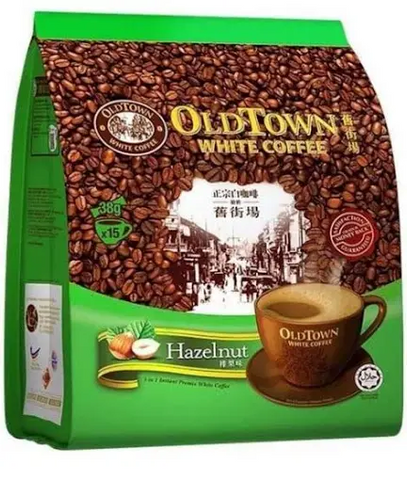 OLDTOWN White Coffee White Coffee Hazelnut