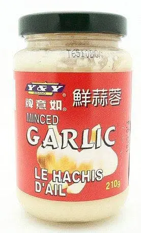 如意牌 minced garlic 鲜蒜蓉 210g