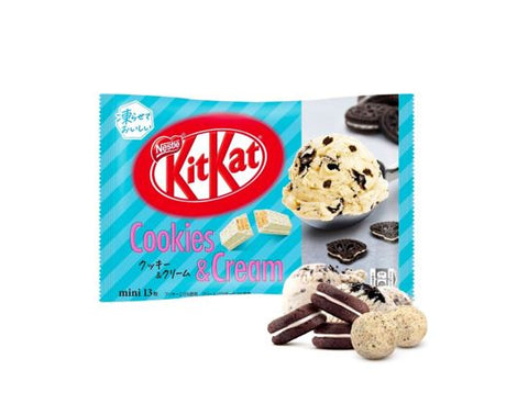 KitKat Cookies & Cream chocolate wafer bar 奶油夹心巧克力威化棒