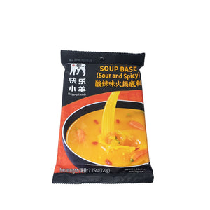 快乐小羊酸辣火锅底料 Hl Hotpot Soup Base S&spi
220g