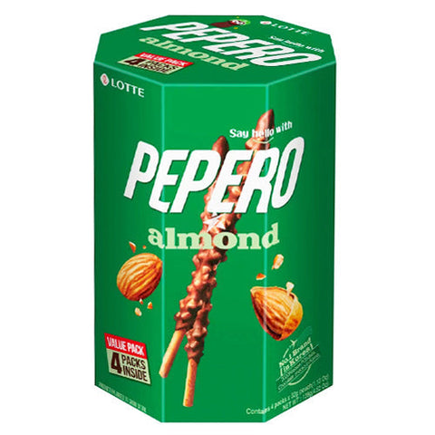 Lotte Pepero Almond & Chocolate 乐天榛子味儿巧克力棒