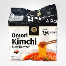 OMORI KIMCHI JJIGAE RAMEN 160G*4