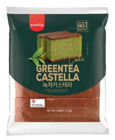 SAMLIP)GREENTEA CASTELLA 24/170G