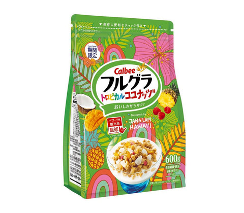 卡乐比热带椰子麦片 Calbee fruits cereal 600g