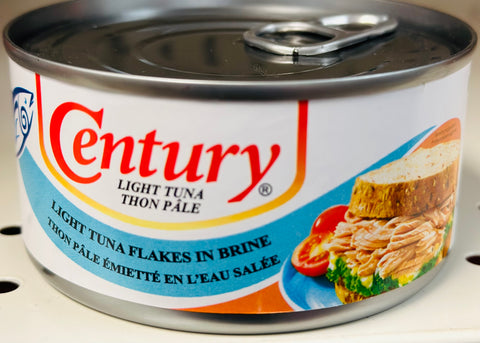 Century tuna light tuna flakes in brine