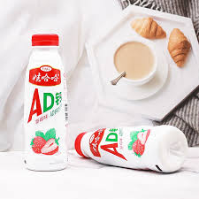 WAHAHA Strawberry AD & Calcium Milk Drink