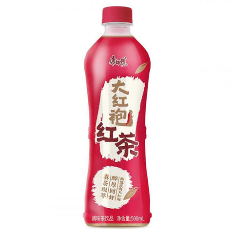 康师傅大红袍奶茶 black tea 500ml