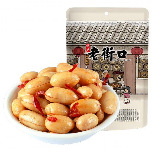 老街口麻辣花生 LJK spicy peanuts 210g