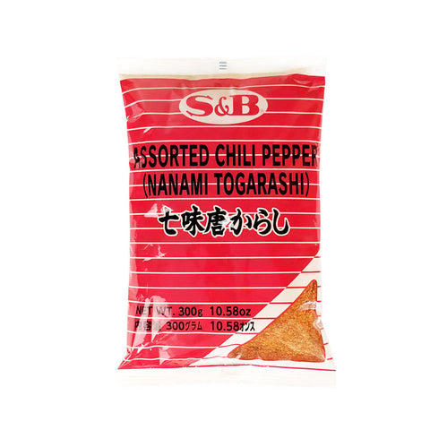 S&B Assorted Chili Pepper (Nanami Togarashi)七味唐辣椒粉