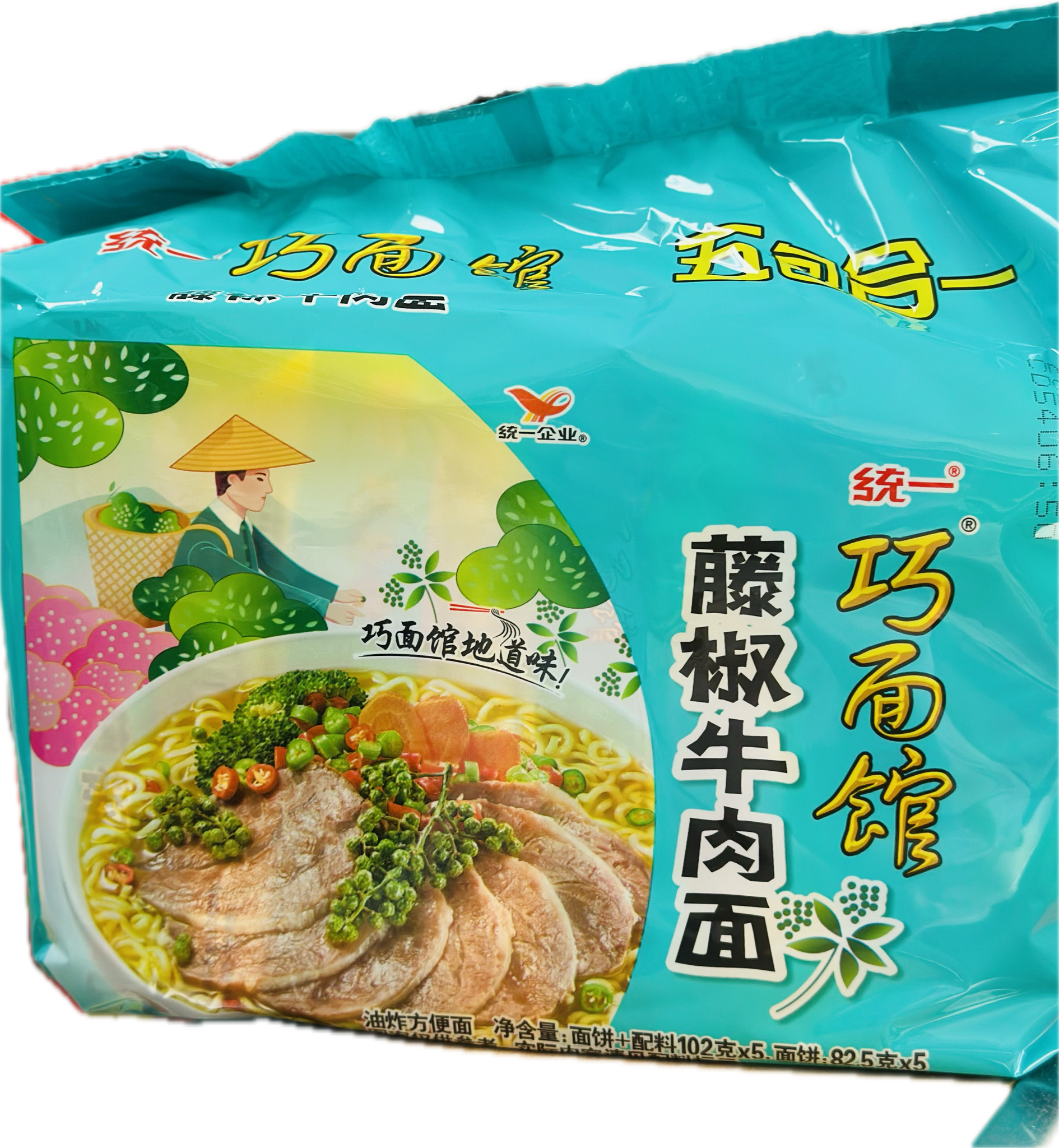 统一 藤椒牛肉面  TY rattan pepper beef flavor instant noodles