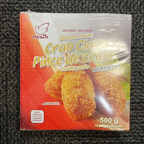 HW BREADED CRAB CLAW 500G X 20 平和泰國蟹鉗