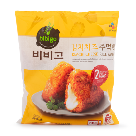 Bibigo kimchi cheese fried rice ball 500g