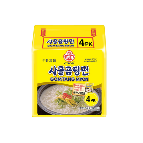 OTTOGI Gomtang Noodle - Korean Bone broth Instant Noodle soup