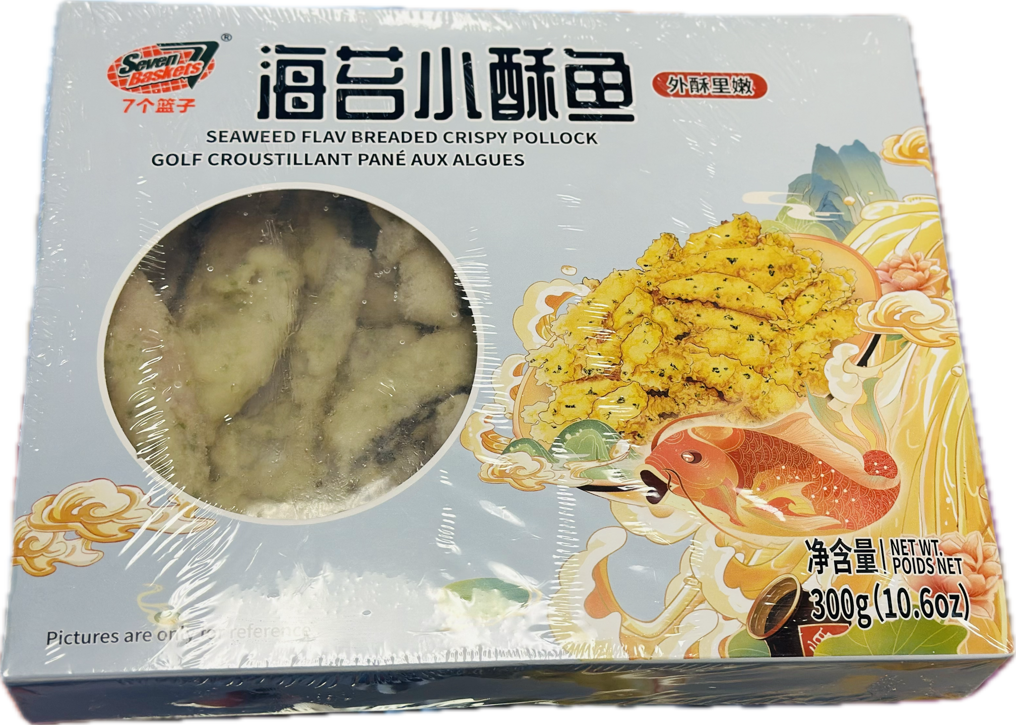 七个篮子 海苔小酥鱼S.B seaweed crispy little fish