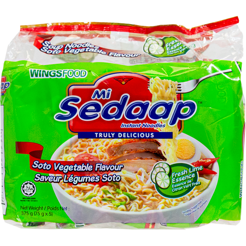 MI SEDAAP SOUP SOTO VEGETABLE NOODLE