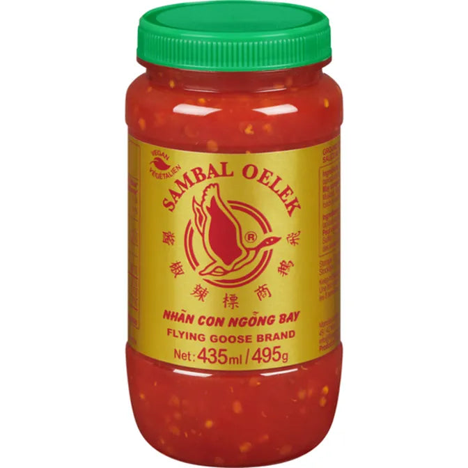 Flying Goose Sambal Oelek Ground Chili Sauce