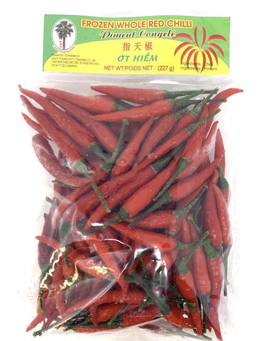 指天椒 frozen red chilies