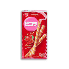 YBC Picola Strawberry Flavor Cookie Sticks 2P