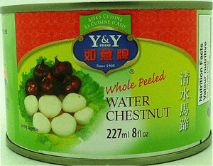 如意牌清水马蹄Y&Y Water Chestnuts - Whole ea/