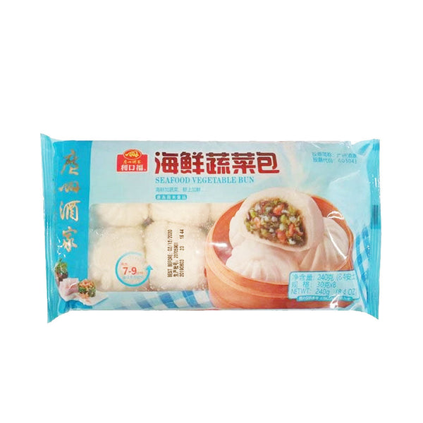 利口福 海鲜蔬菜包 LKF Seafood Vegetable Bun 240g – Panda Foods