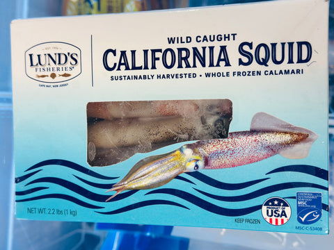 WILD CAUGHT
CALIFORNIA SQUID