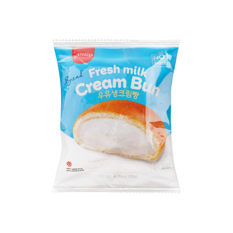 Samlip fresh milk cream bun