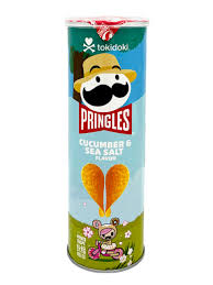 Pringles Light Cucumber & Sea Salt Flavor 110g