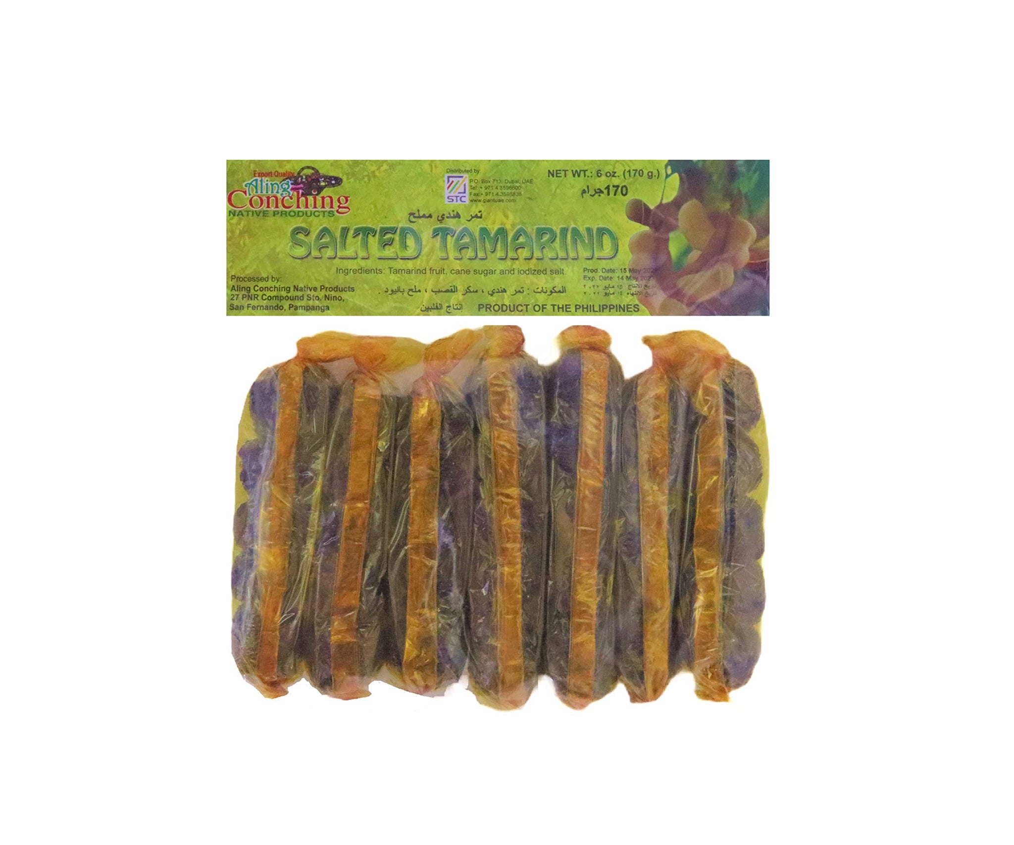 Aling conching salted tararind 170g