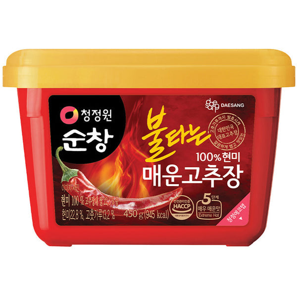 Chung Jung OneExtreme Hot Gochujang 450g / Korean Red Chili Pepper Paste