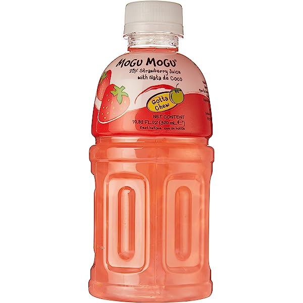 Mogu Strawberry Juice with coco 25% 魔果草莓汁 320ml