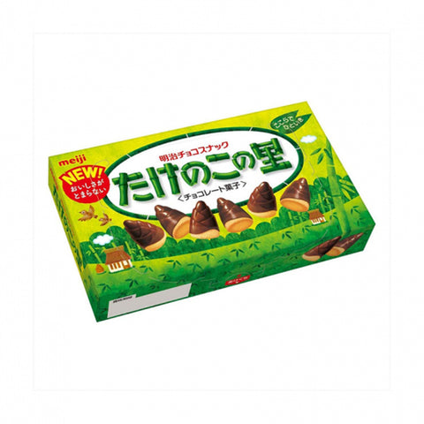 Meiji bamboo chocolate cookie 明治竹笋巧克力饼干