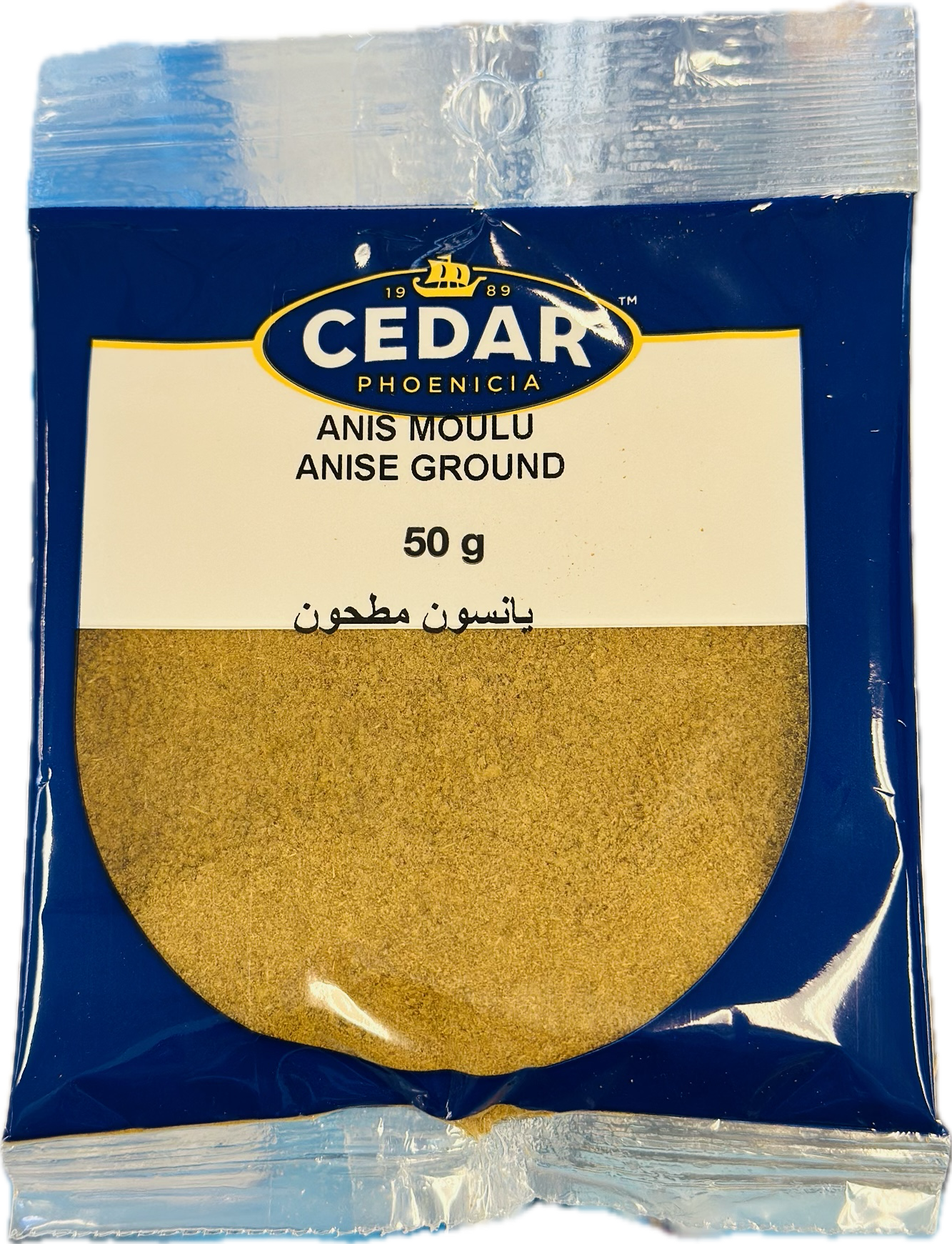 CEDAR PHOENICIA
ANIS MOULU
ANISE GROUND 55g