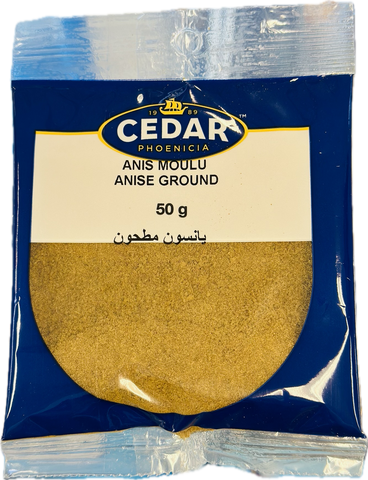 CEDAR PHOENICIA
ANIS MOULU
ANISE GROUND 55g