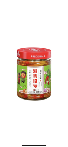 湘集13号剁椒贡菜 chill moss dried vegetables