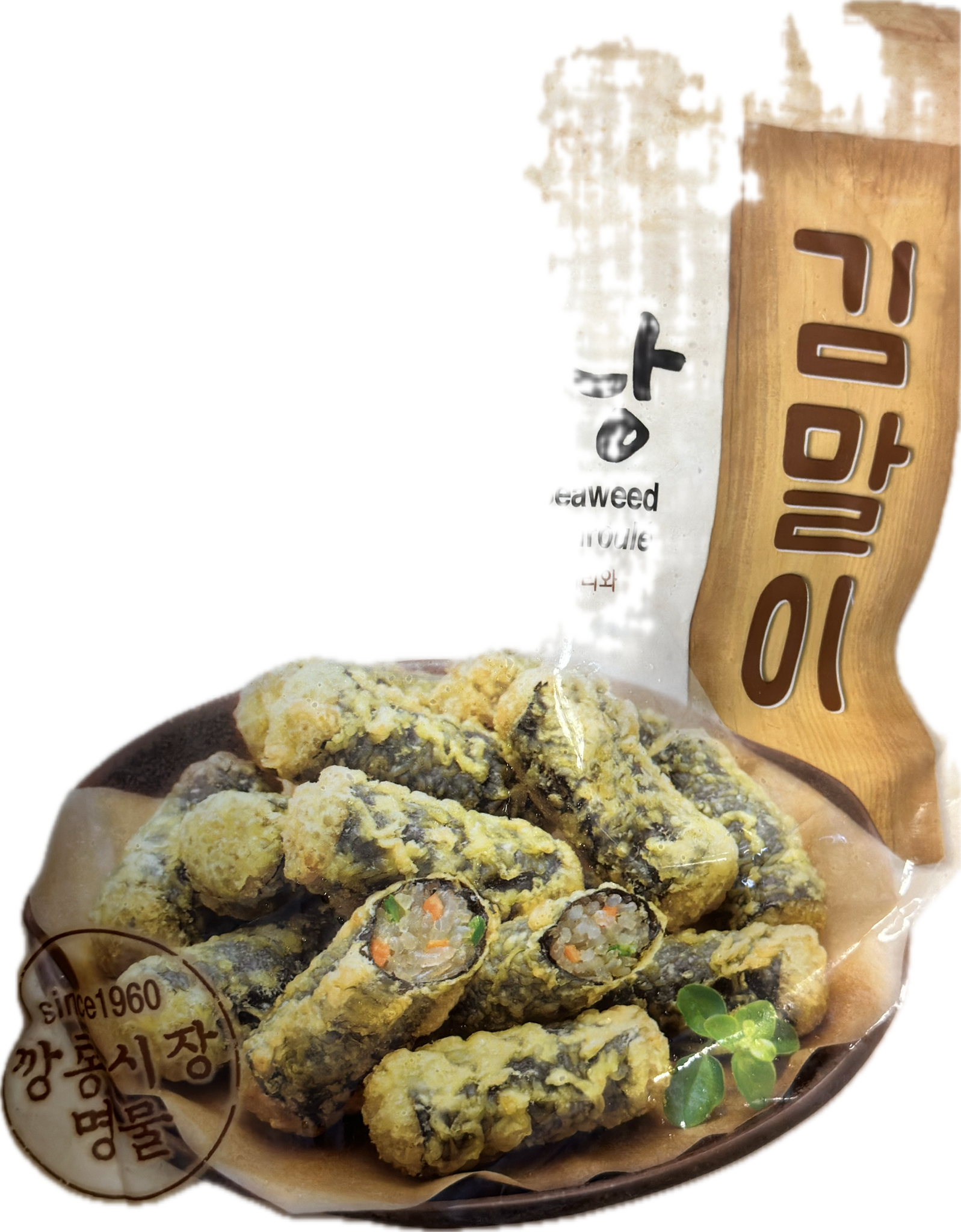 Par-fried And Wrapped Vermicelli In Seaweed