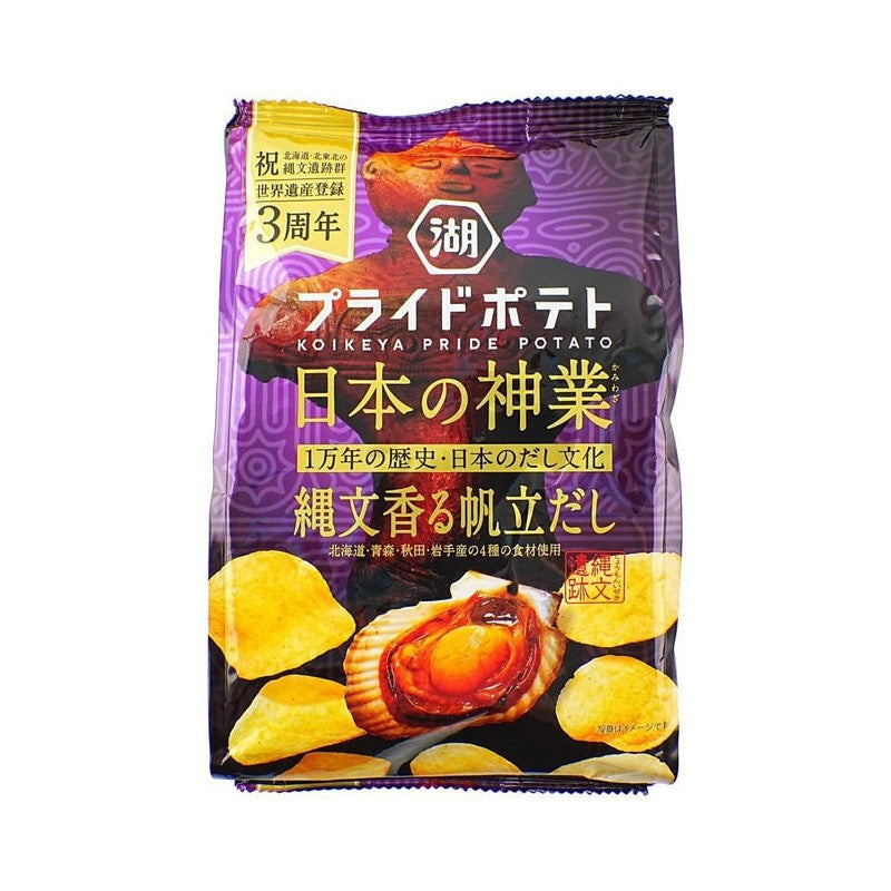 Koikeya potato chips scallops stock flavor