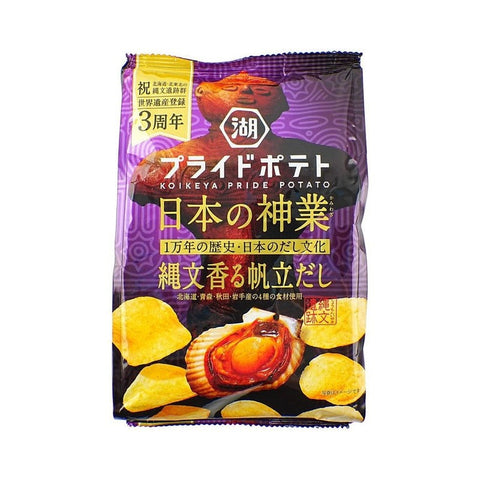 Koikeya potato chips scallops stock flavor