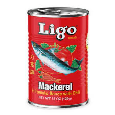 Ligo Mackerel in Tomato sauce with Chili,