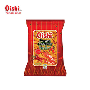 Oishi Prawn Crackers Spicy 90g 辣味虾条