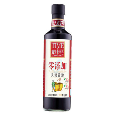 海天 零添加 头道酱油 haday top soy sauce