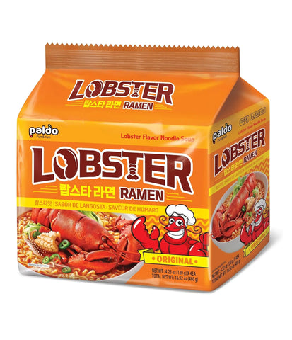 Paldo – Lobster Ramen Noodle Soup 4x120g