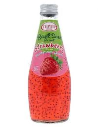 Teptip Basil Seed Strawberry Drink 290 ml