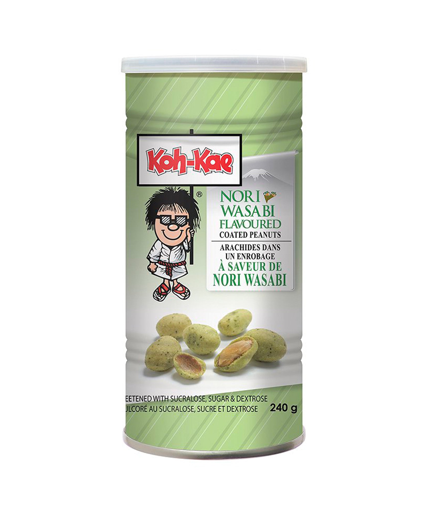 Koh-Kae – Nori Wasabi Flavoured Coated Peanuts 230g